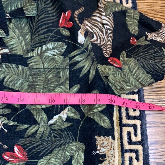 ERIN LONDON safari button down shirt - Picture 4 of 7